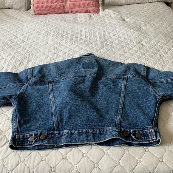 Levi’s vintage cropped acid wash denim jacket - Picture 10 of 12